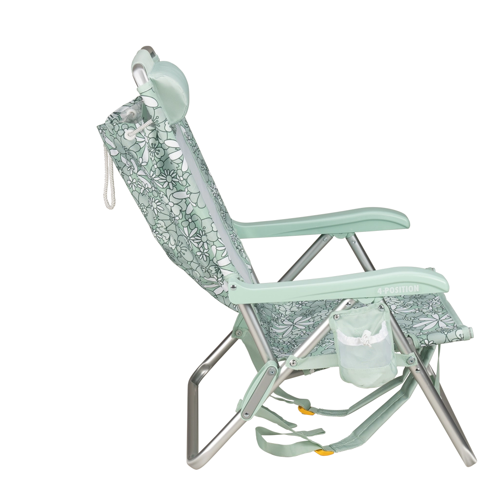 662358GCIOutdoorBackpackEvent-BeachChair_Floral-PastelGreen-side-1st-position.webp