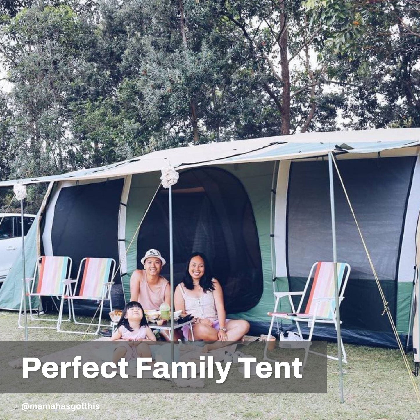 Brampton 3 bedroom Family Dome Tent