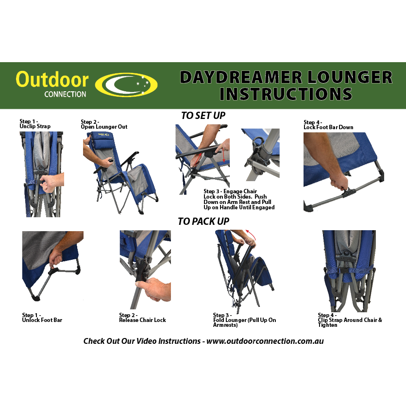 Outdoor Connection Daydreamer Lounger Chair